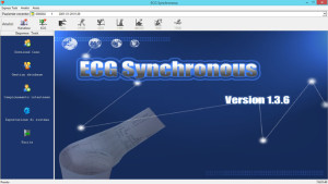 nuovo software per ecg 90A versione 1.3.6