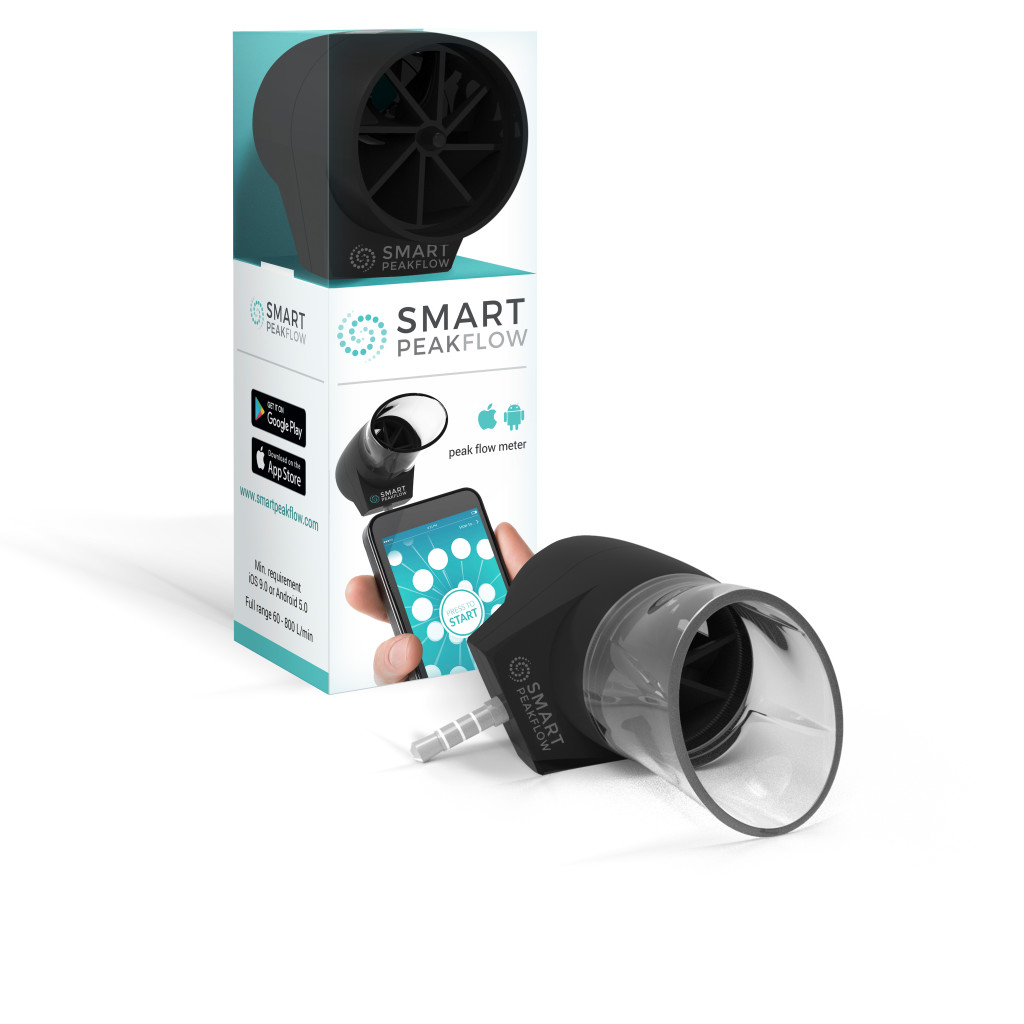 MISURATORE DI PICCO DI FLUSSO DIGITALE PER SMARTPHONE ANDROID E APPLE SMART PEAKFLOW