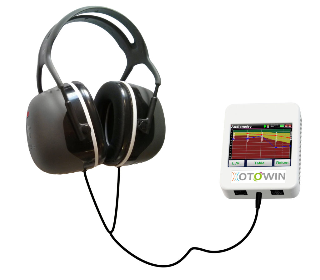 OTOWIN – AUDIOMETRO PORTATILE PER PC E MAC CON VIA AEREA, VIA OSSEA E MASCHERAMENTO