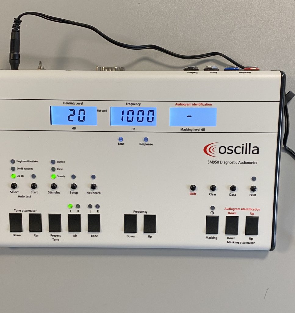 audiometro oscilla sm950