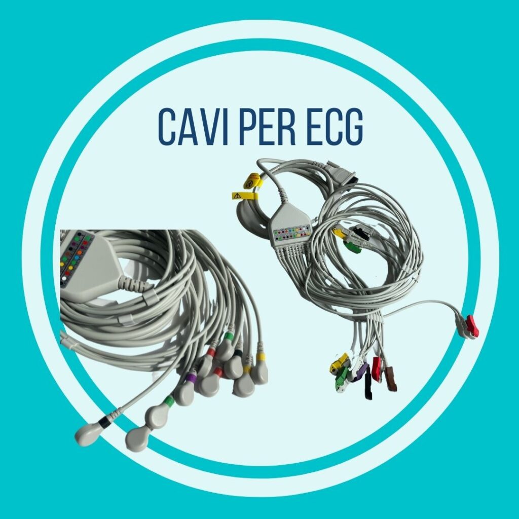 Cavi per elettrocardiografi 12 derivazioni