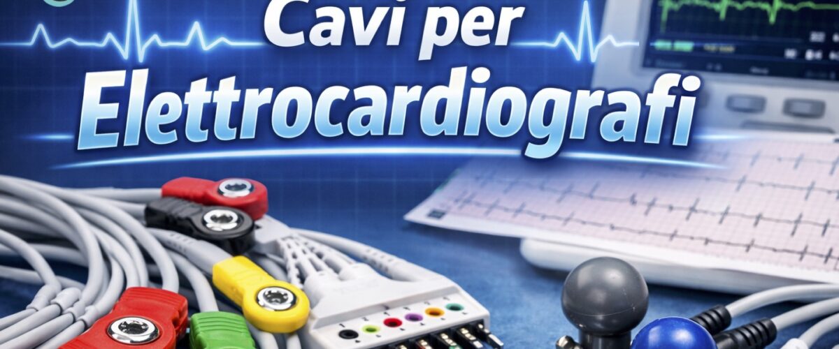 Come scegliere i cavi per elettrocardiografi? Ecco una serie di suggerimenti utili nella scelta di questo accessorio fondamentale