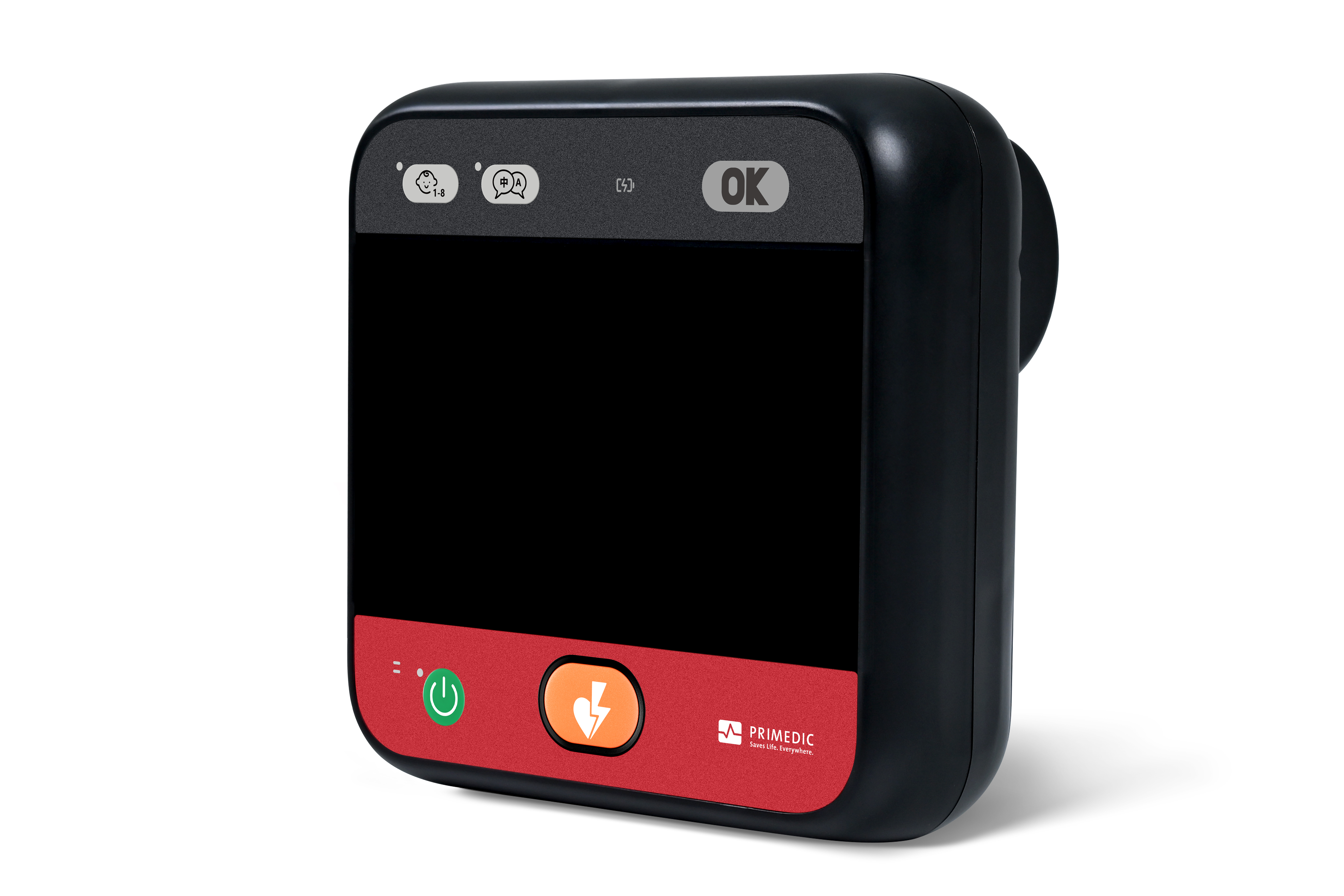 Defibrillatore Primedic HeartSave myPAD dotazione completa noleggio piastre batteria borsa