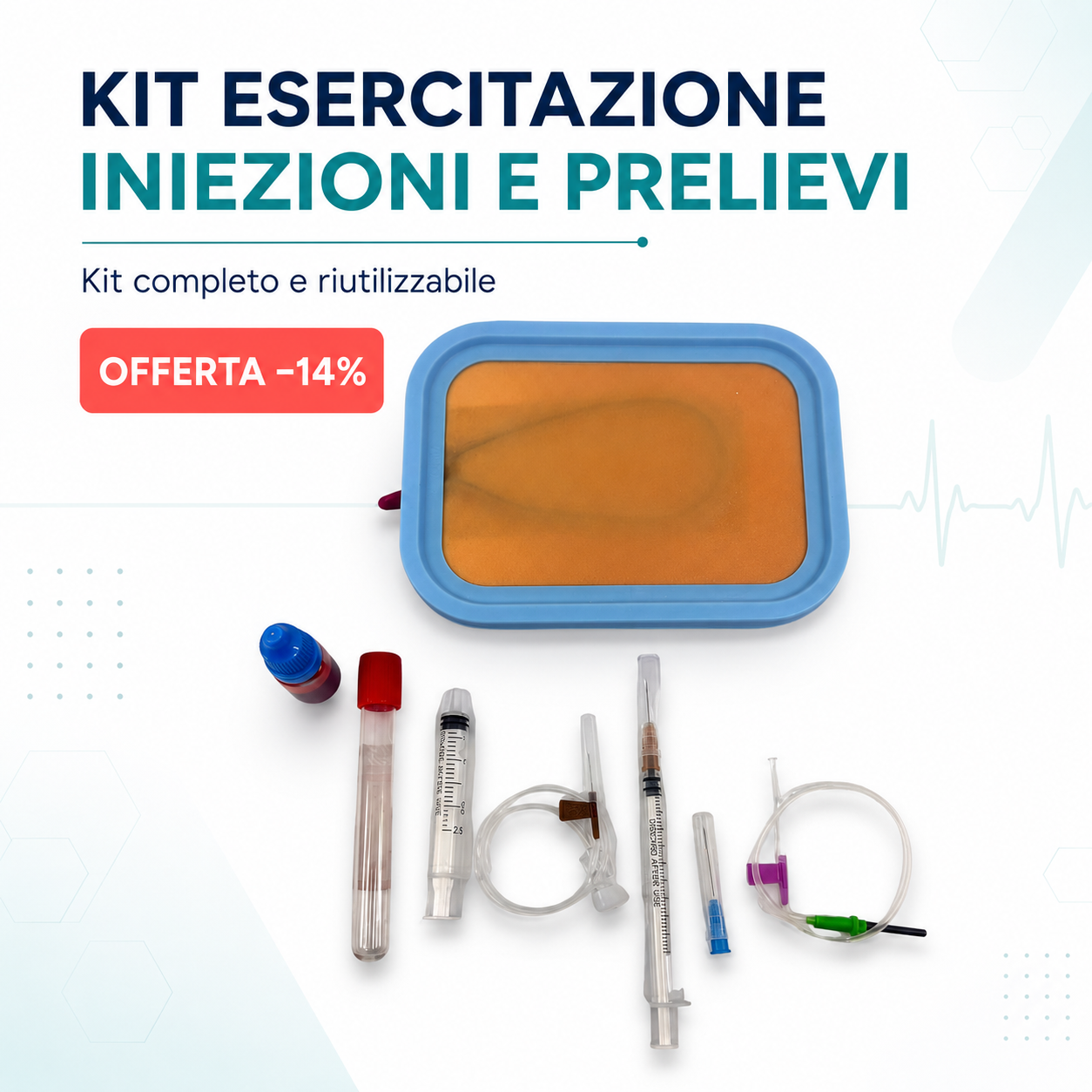 Kit di esercitazione per iniezioni e prelievi product image