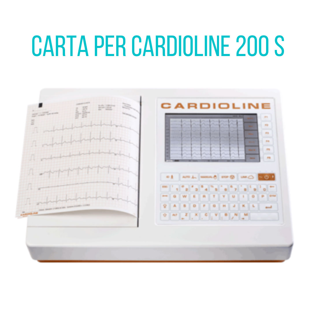 Carta Termica Per ECG/EKG – Rotolo 80mm X 20m, Per Cardiologia, Stampante Termica