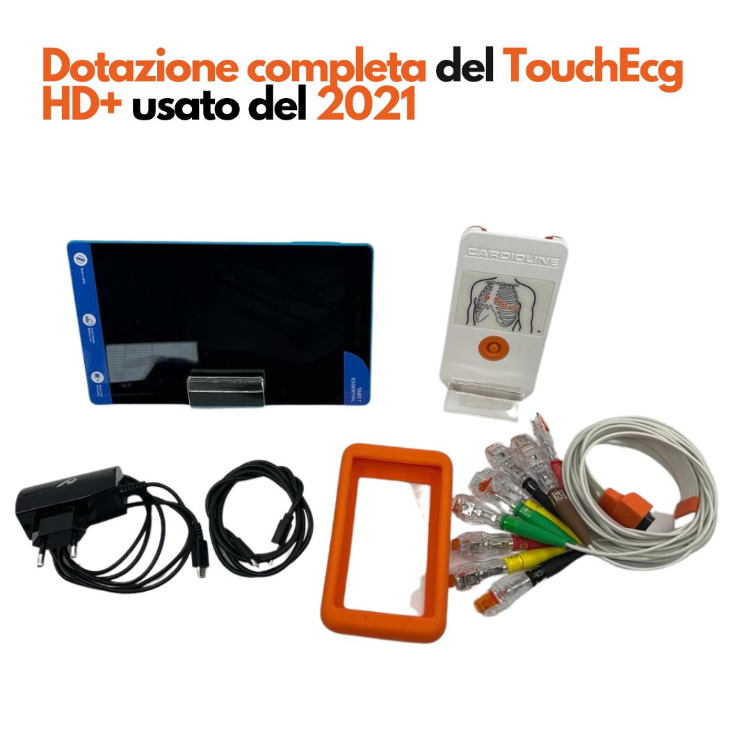 Elettrocardiografo usato Cardioline touch ECG HD+ interpretativo