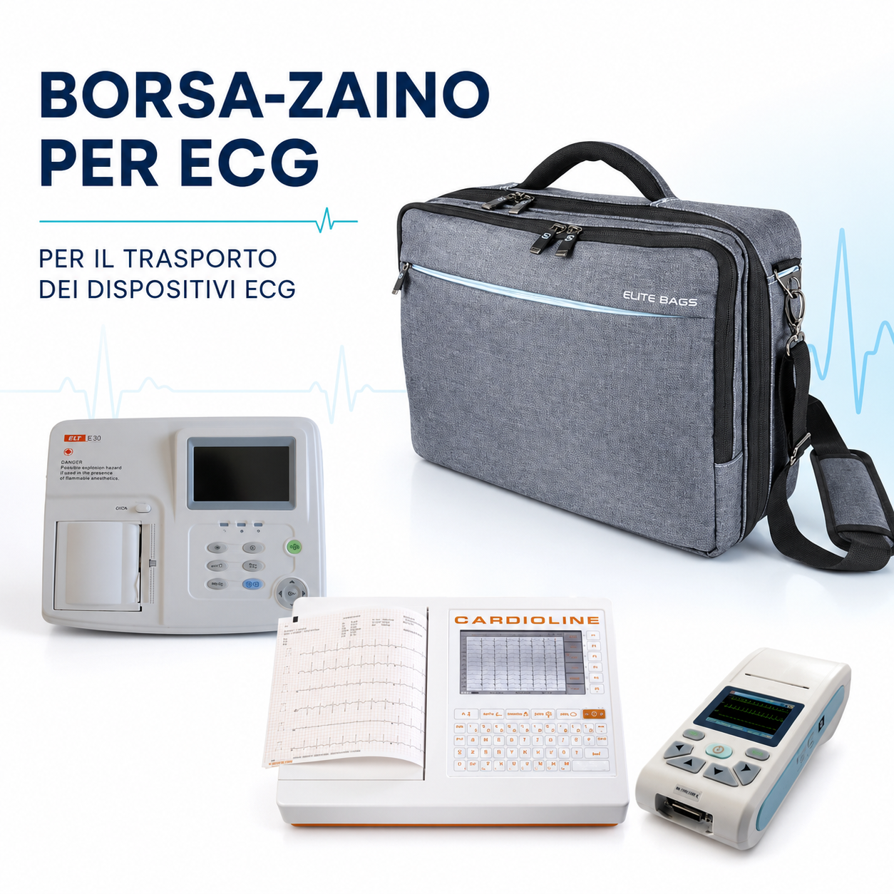 Borsa zaino per ecg product image