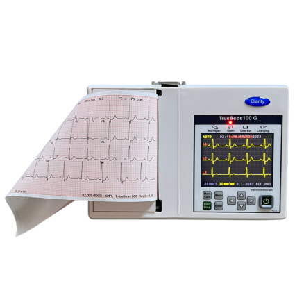 ELETTROCARDIOGRAFO ECG PORTATILE 3-6-12 canali con interpretazione -  CARDIOGIMA 6M