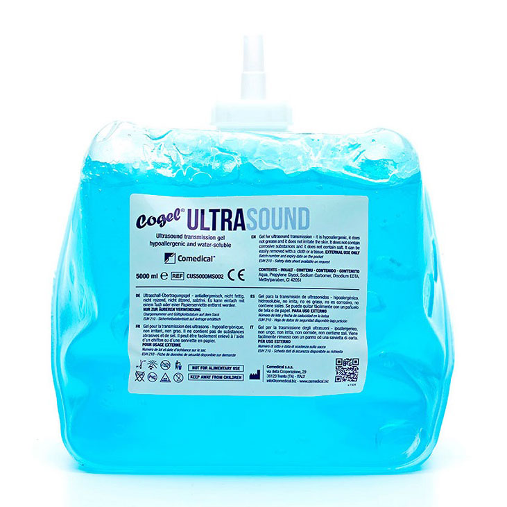 Gel per ultrasuoni Cogel – sacca da 5 kg - IPPOCRATESHOP