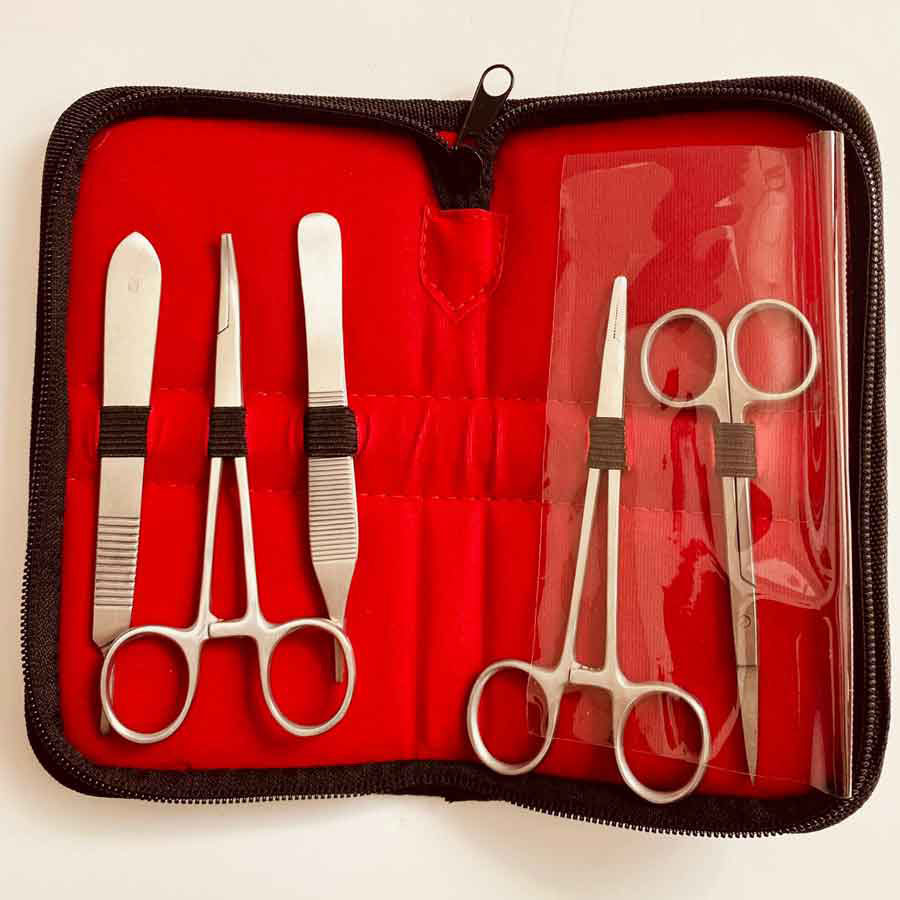 KIT ESERCITAZIONE SUTURE CHIRURGICHE PER STUDENTI GIMA